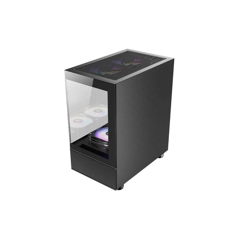 Antec CX200M Elite Micro-ATX | ITX RGB Mini-Tower Gaming Chassis - Black