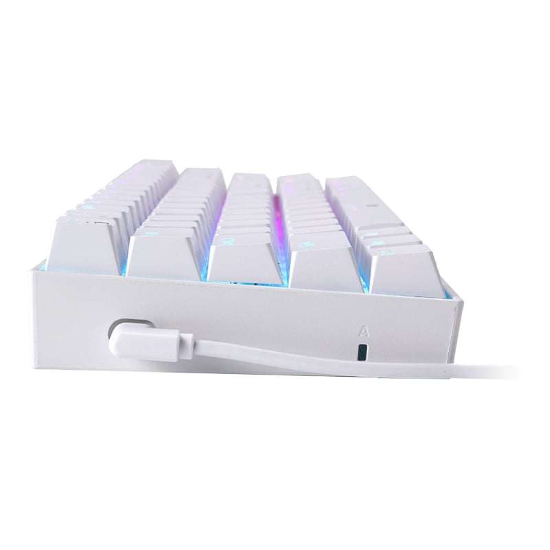 REDRAGON DRAGONBORN Wired Mechanical Keyboard RGB67Key Design - White