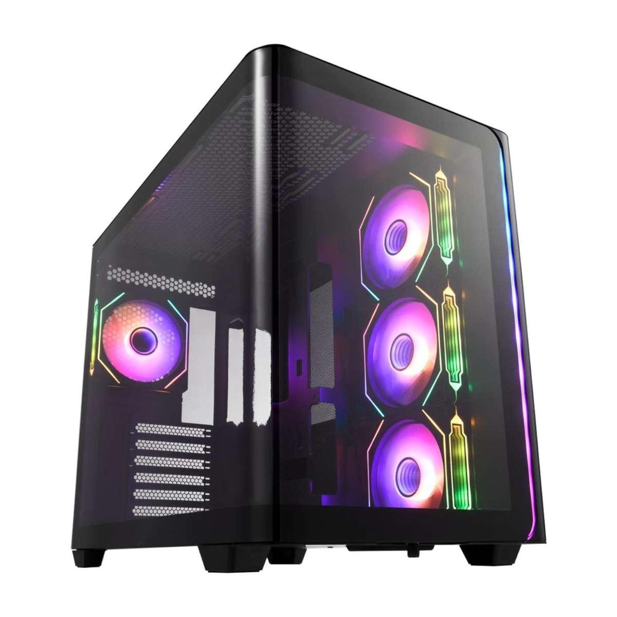 FSP M580 ATX Gaming Chassis - Black