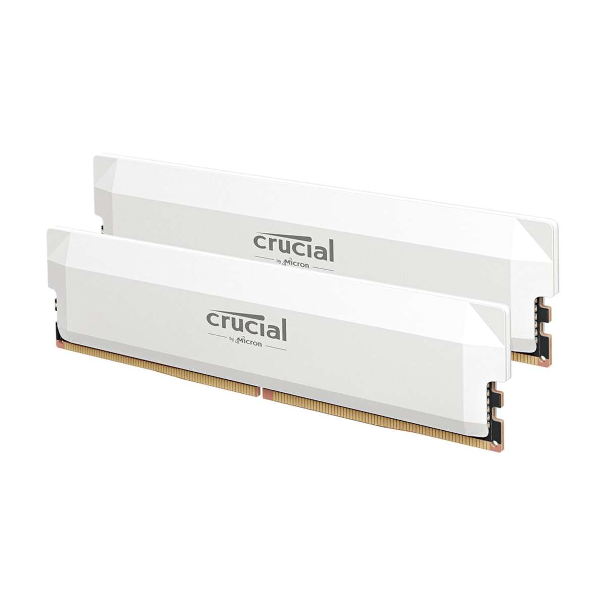 Crucial Pro DDR5-6000 64GB Overclocking Memory Kit - White