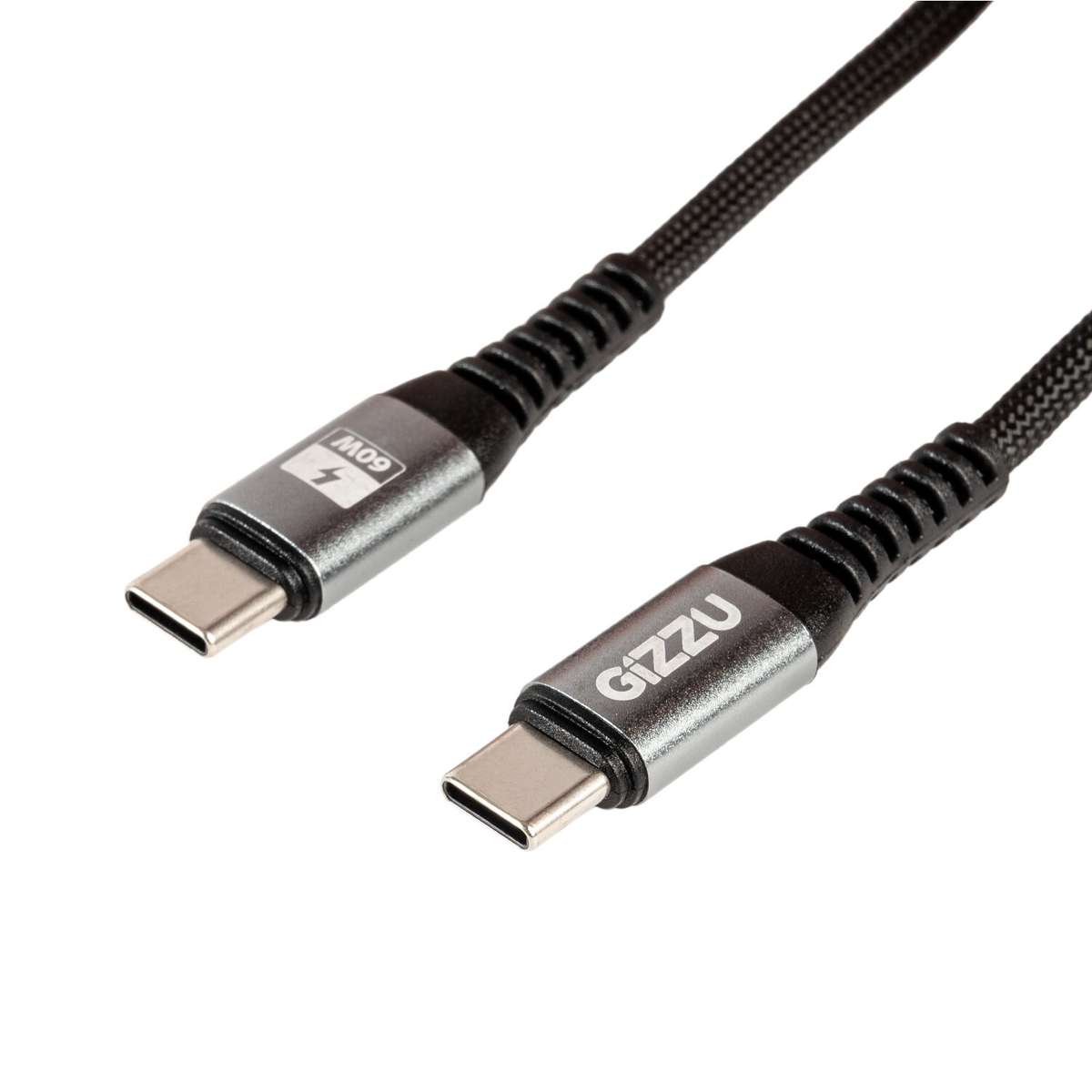 GIZZU&#xA0;60W 480Mbps Type-C 2m Cable