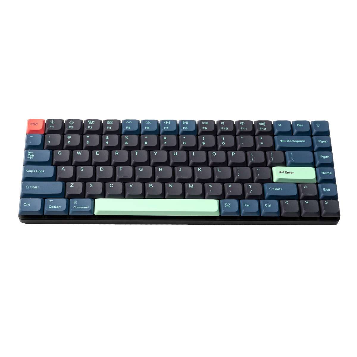 Keychron Low Profile Dye-Sub PBT LSA Full Set Keycap Set – Hacker Edition (133 Keys, PBT, ...