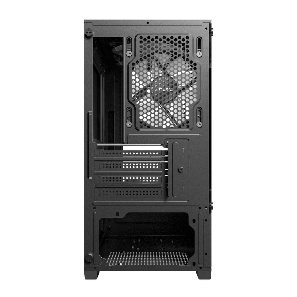 Antec VCX100M RGB Elite ATX, Micro-ATX, ITX Mini Tower Gaming Chassis &#x2013; Black