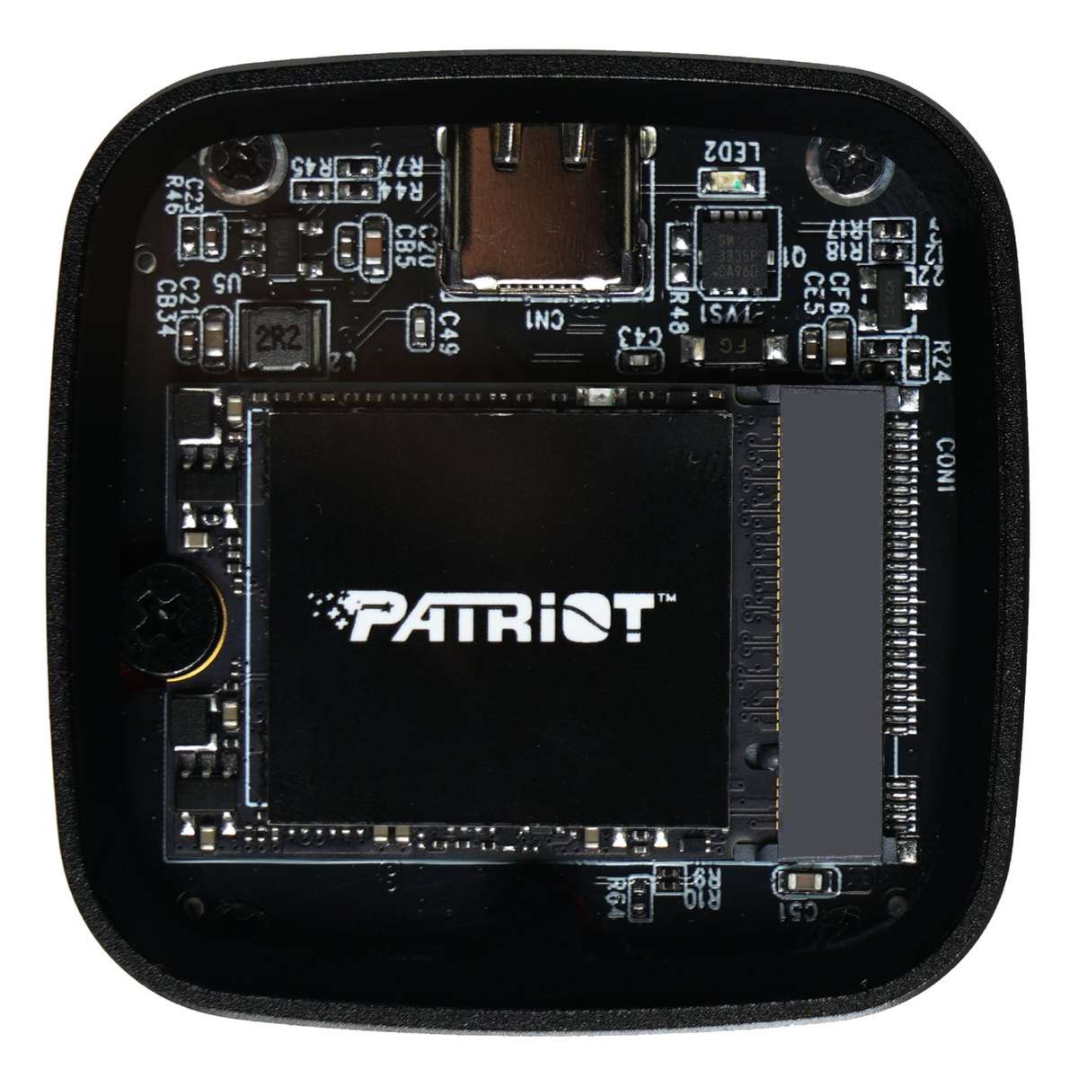 Patriot PDP31 2TB Type-C Portable SSD - Red / Black