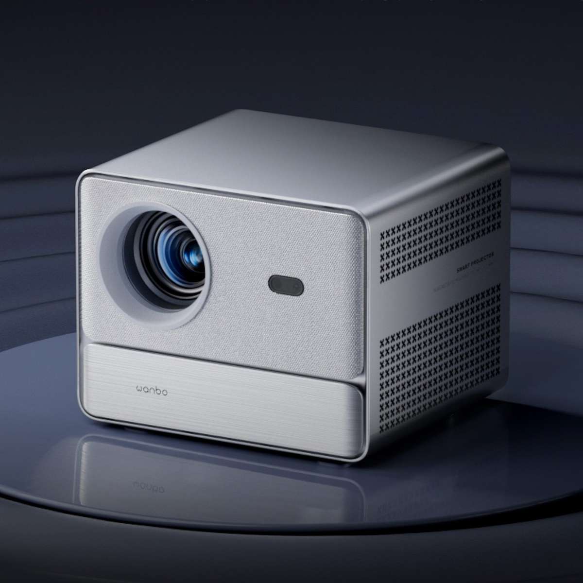 WANBO DAVINCI 1 PRO 1080P 650ANSI Android 11 Smart Home Theatre Projector - Silver