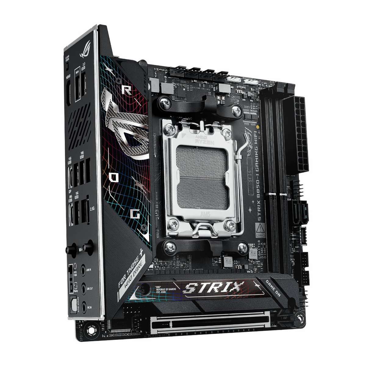 Asus ROG Strix B850-I Gaming WiFi AM5 Mini-ITX Gaming Motherboard