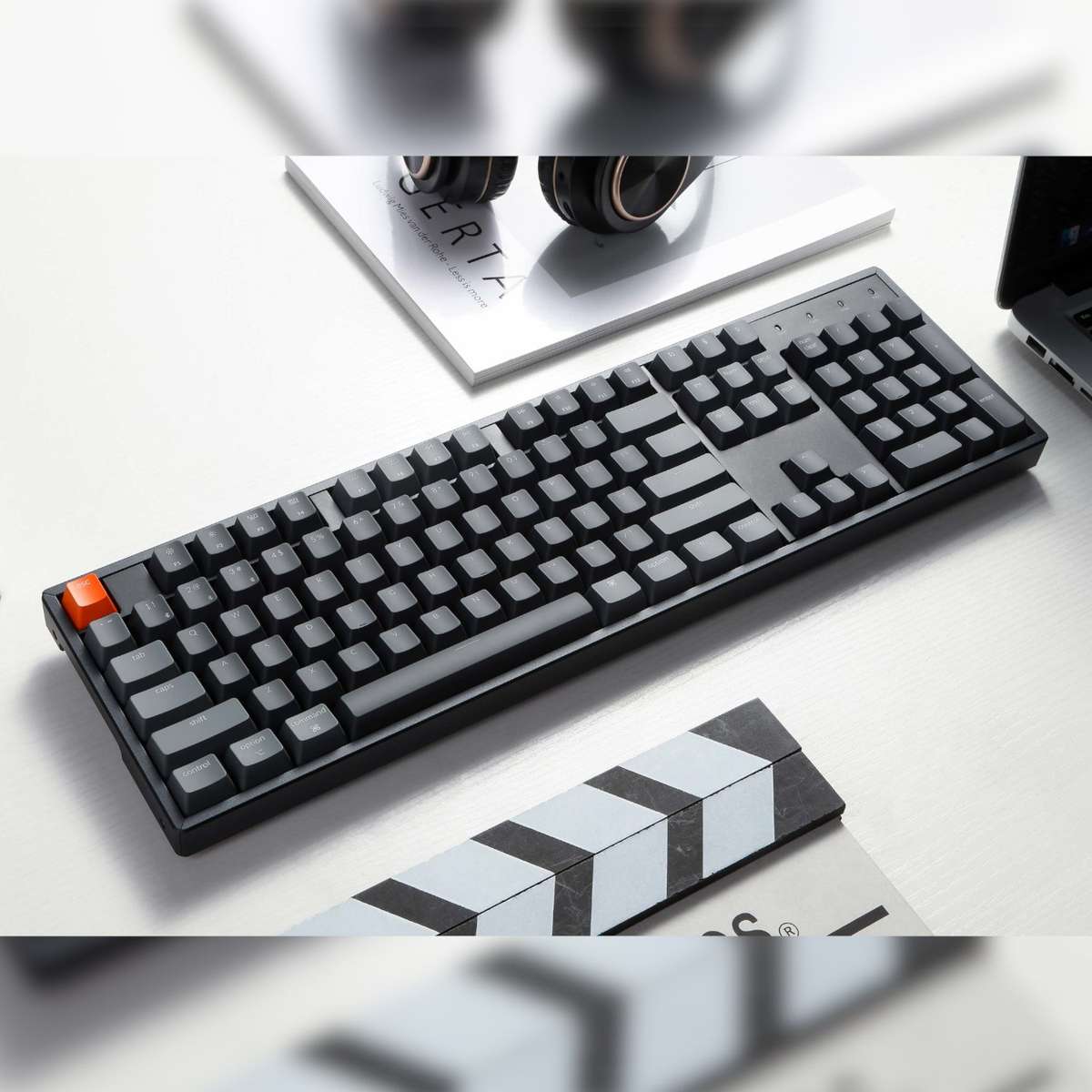 Keychron K10 QMK Full-size RGB Wireless Custom Mechanical Keyboard V.2 (Super RED Switch) –...