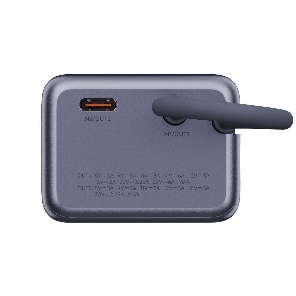 Xiaomi 165W Power Bank 10000mAh (Integrated Cable)-Silver
