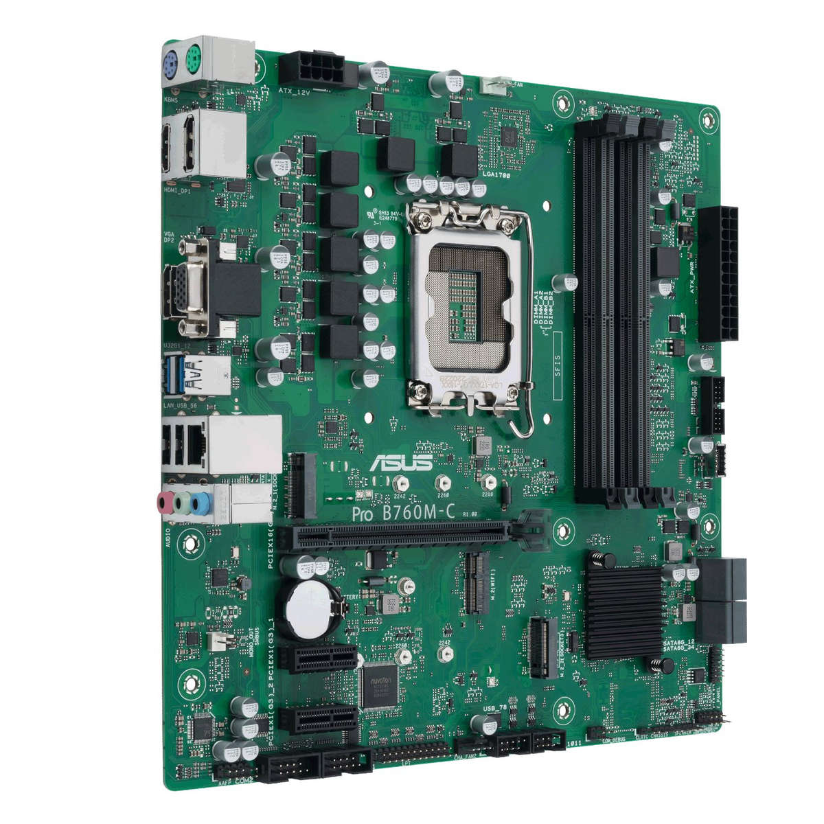 PCBuilder Intel i5-14400 OFFICE Master Windows 11 Desktop PC