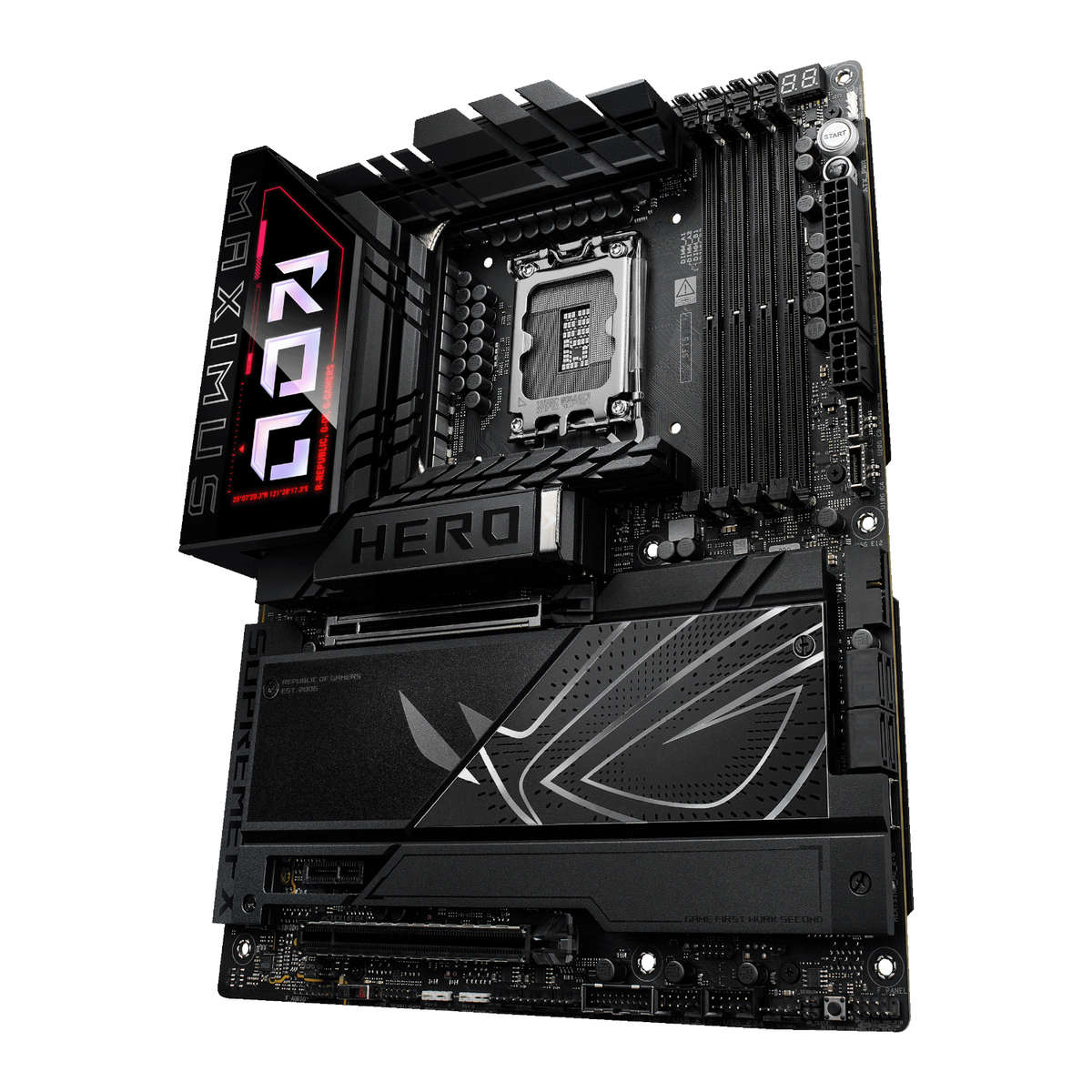 Asus ROG Maximus Z890 Hero Intel LGA1851 ATX Gaming Motherboard