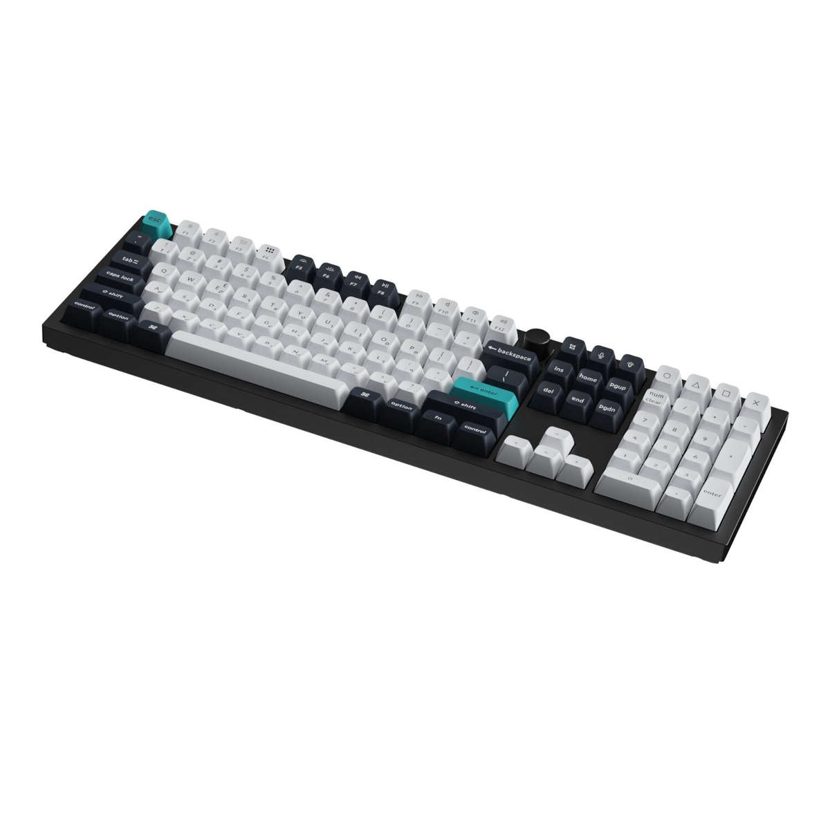 Keychron Q6 Max 100% Full Assembled Knob Red Switch Hot-Swap Gateron Jupiter RGB Wireless Keyboar...