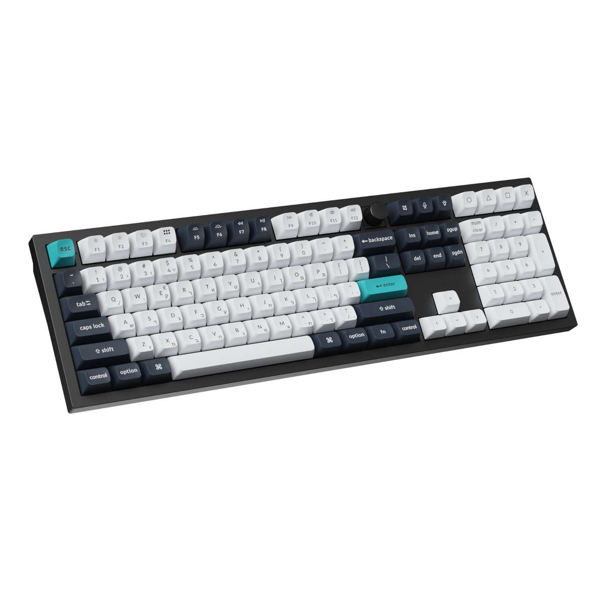 Keychron Q6 Max 100% Full Assembled Knob Red Switch Hot-Swap Gateron Jupiter RGB Wireless Keyboar...