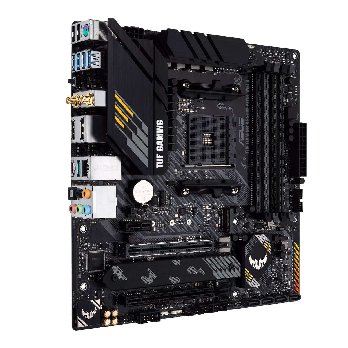 Asus TUF GAMING B550M-PLUS WIFI II and Asus Prime LC 360 ARGB Liquid CPU Cooler Bundle