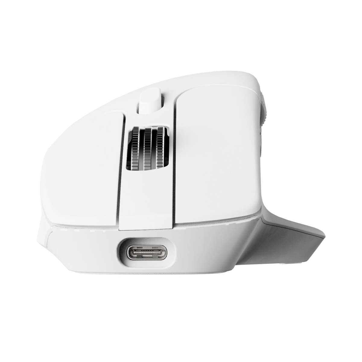 Keychron M6S-A24 PixArt 3950 8K 30000DPI Wireless Mouse (BT/2.4GHz/Wired) - White