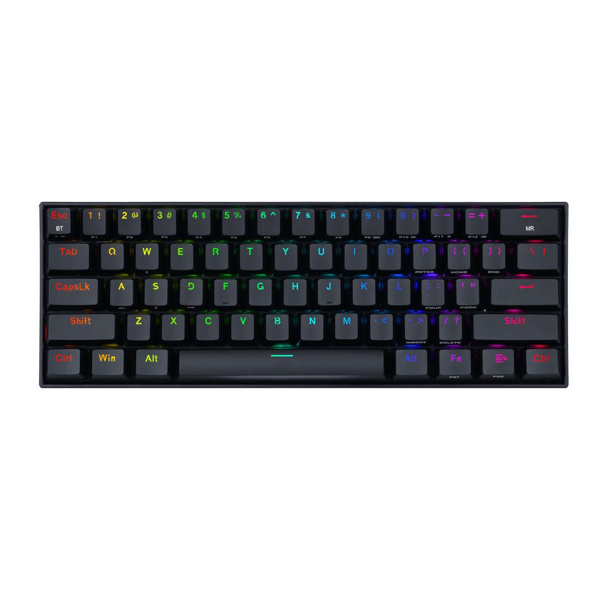 REDRAGON DRACONIC PRO Mechanical 61 Key|Bluetooth 5.0|RGB 9 Colour Modes|Rechargable Battery|Type...