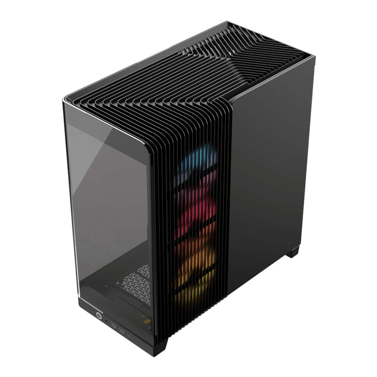 Corsair FRAME 4500X RS-R ARGB Panoramic Glass Mid-Tower PC Case - Black