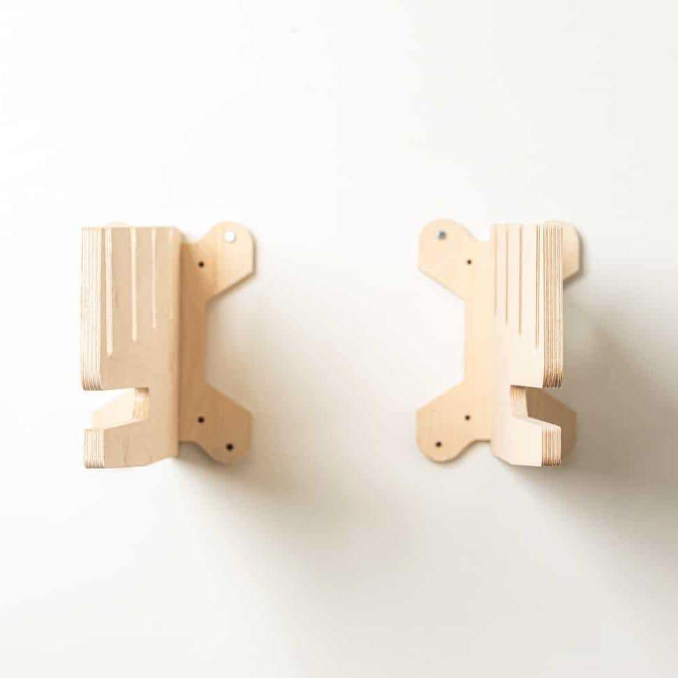Skateboard Rack - Wall Mounted, Holds 5 Boards - HARRIE XL
