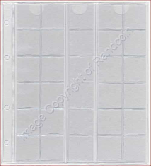 *#* Universal Coin Album A5 - Extra Pages. 30 Pocket Page *#*