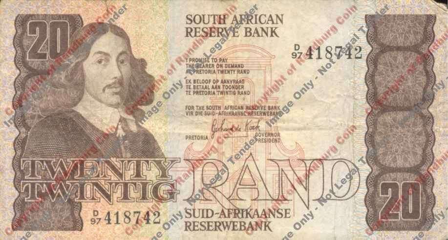 *#* GPC De Kock 2nd Issue - Twenty Rand F+ Note - see description *#*
