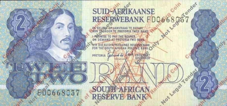 *#* GPC De Kock 3rd Issue - Two Rand Note - AU *#*