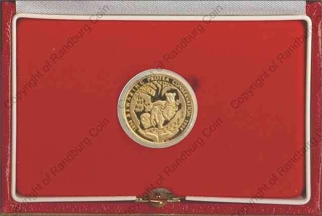 *#* 1994 Proof One Tenth oz Gold Protea Conservation Mintage 1905 *#*