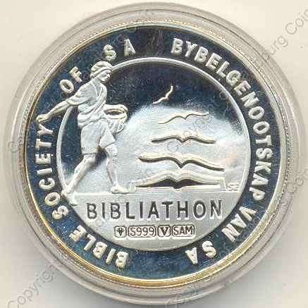 *#* 1994 Pure Silver Bibliathon Medallion in SAM box *#*