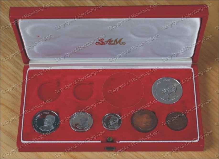 *#* 1968 Long Proof Set NO GOLD and NO R1 in SA Mint box Mintage 10000!!! - Delayed courier *#*