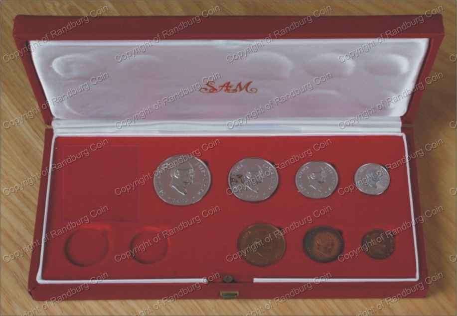 *#* 1976 Long Proof Set NO GOLD and NO R1 in SA Mint box Mintage 14000!!! *#*