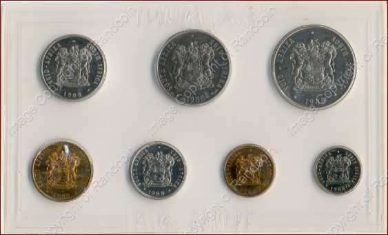 *#* 1988 SA Mint issued UNC set !!! _Mintage 6 250*#*
