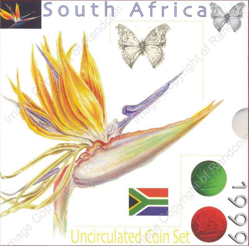 *#* 1999 SA Mint Pack UNC set *#*