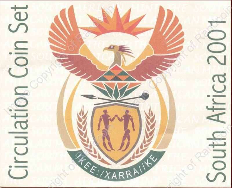 *#* 2001 SA Mint Pack Set Circ _Mintage 5 577*#*