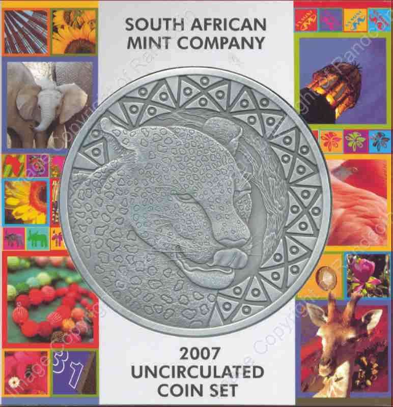 *#* 2007 SA Mint Pack Sets Circulation UNC  *#*