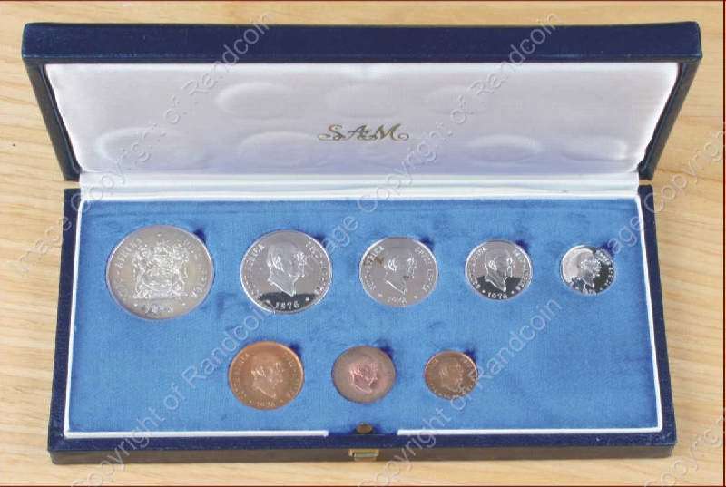 *#* 1976 SA Proof Set in Original SA Mint box Mintage 7000 !!! *#*
