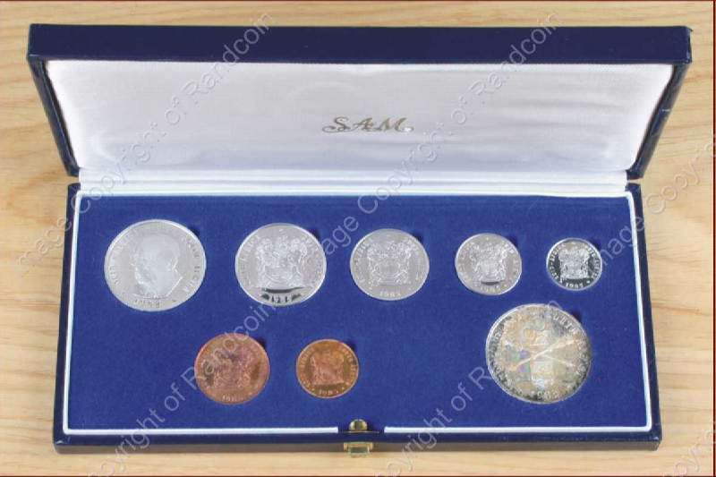 *#* 1985 SA Proof Set in Original SA Mint box Mintage 9859 !!! *#*