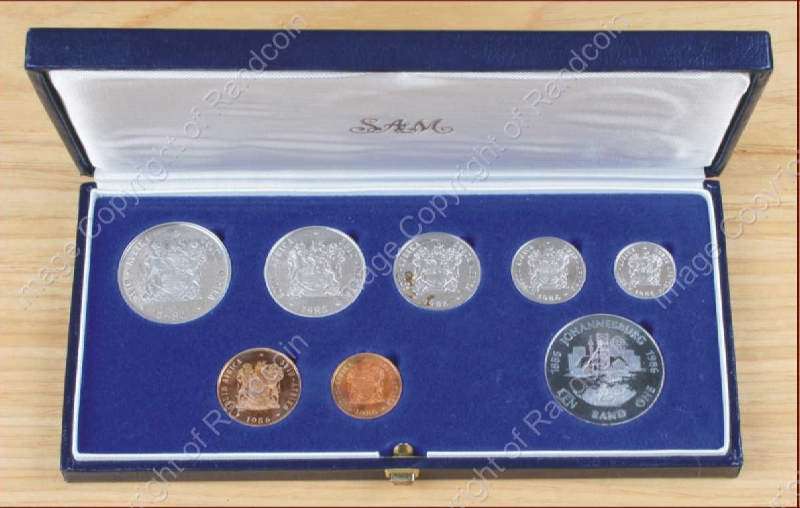 *#* 1986 SA Proof Set in Original SA Mint box Mintage 7000 !!! *#*