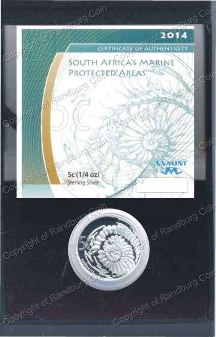 *#* 2014 Silver Marine Protected Areas Proof 5 cent 1/4oz - Mintage 86 *#*