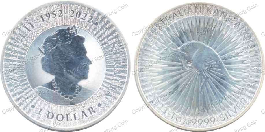 *#* 2023 Australia - Silver 1 oz - 1 Dollar Kangaroo Coin #*