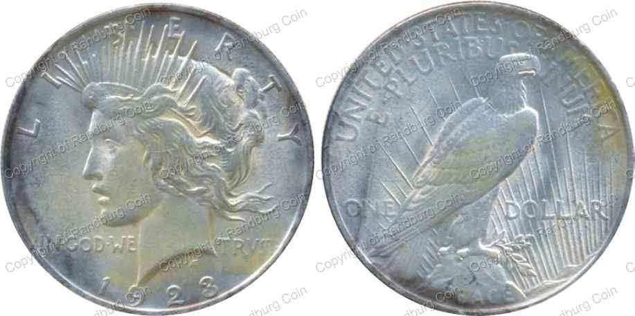 *#* USA 1923 Silver Peace Dollar *#*