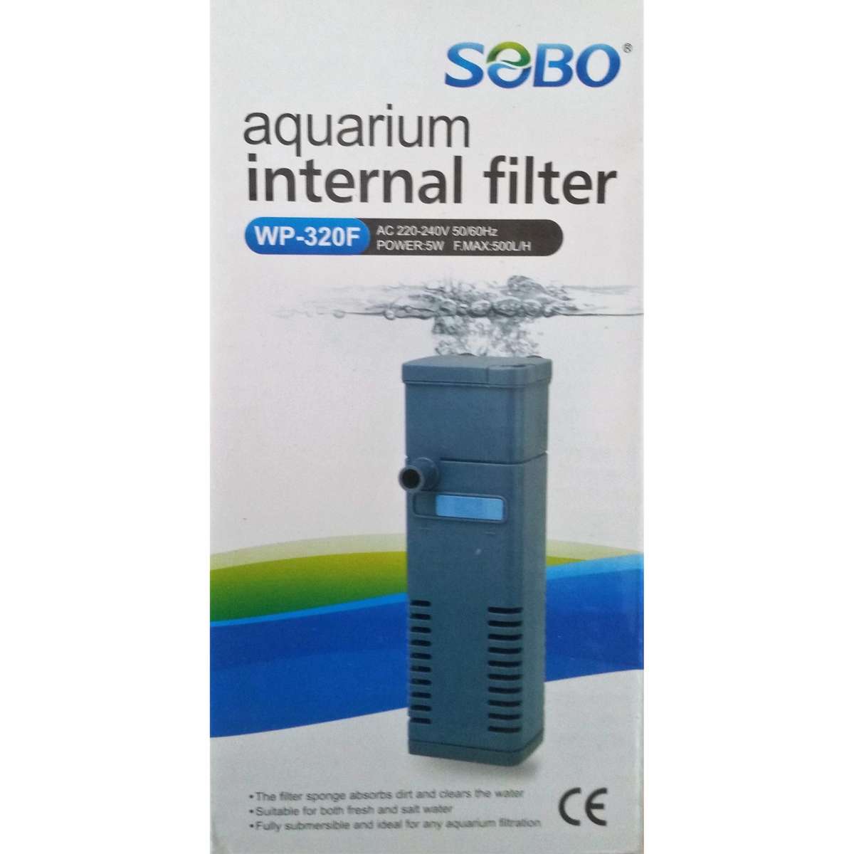 SOBO Internal Pump/Filter - 500 L/H