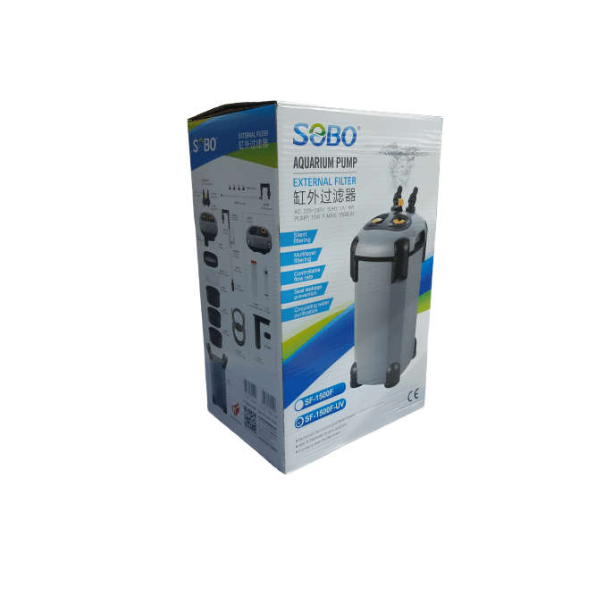 SOBO Canister Filter 1500L/H with UV