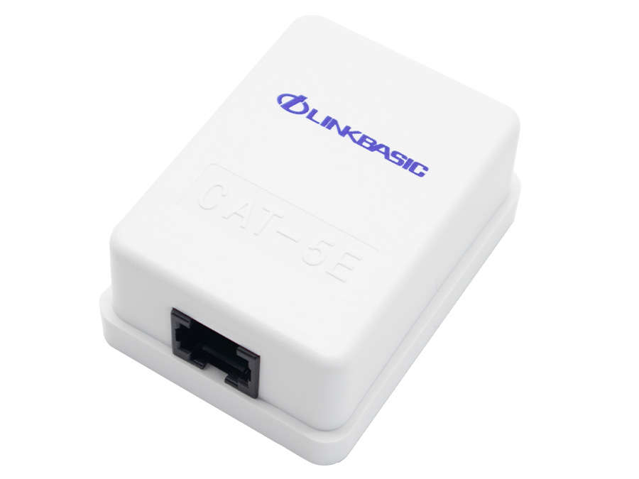 Linkbasic Cat5e Single Surface Mount Box