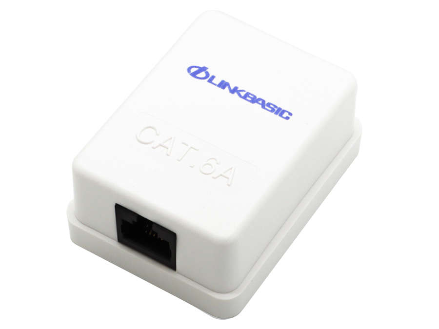 Linkbasic Cat6a Single Surface Mount Box