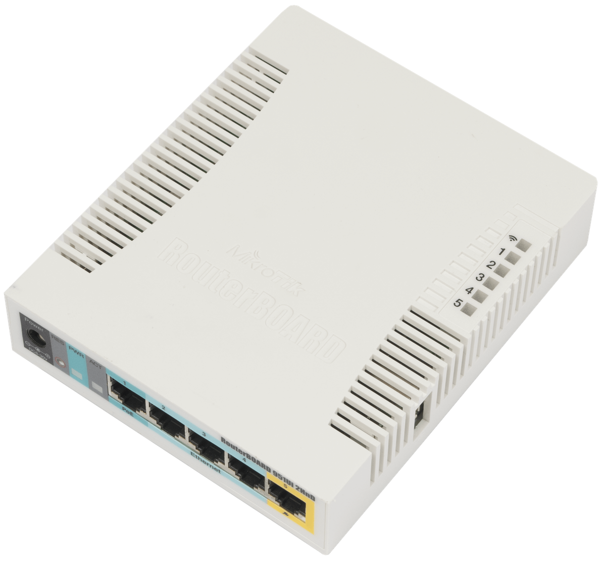 MikroTik 2.4GHz 5 Port Ethernet WiFi Router | RB951Ui-2HnD