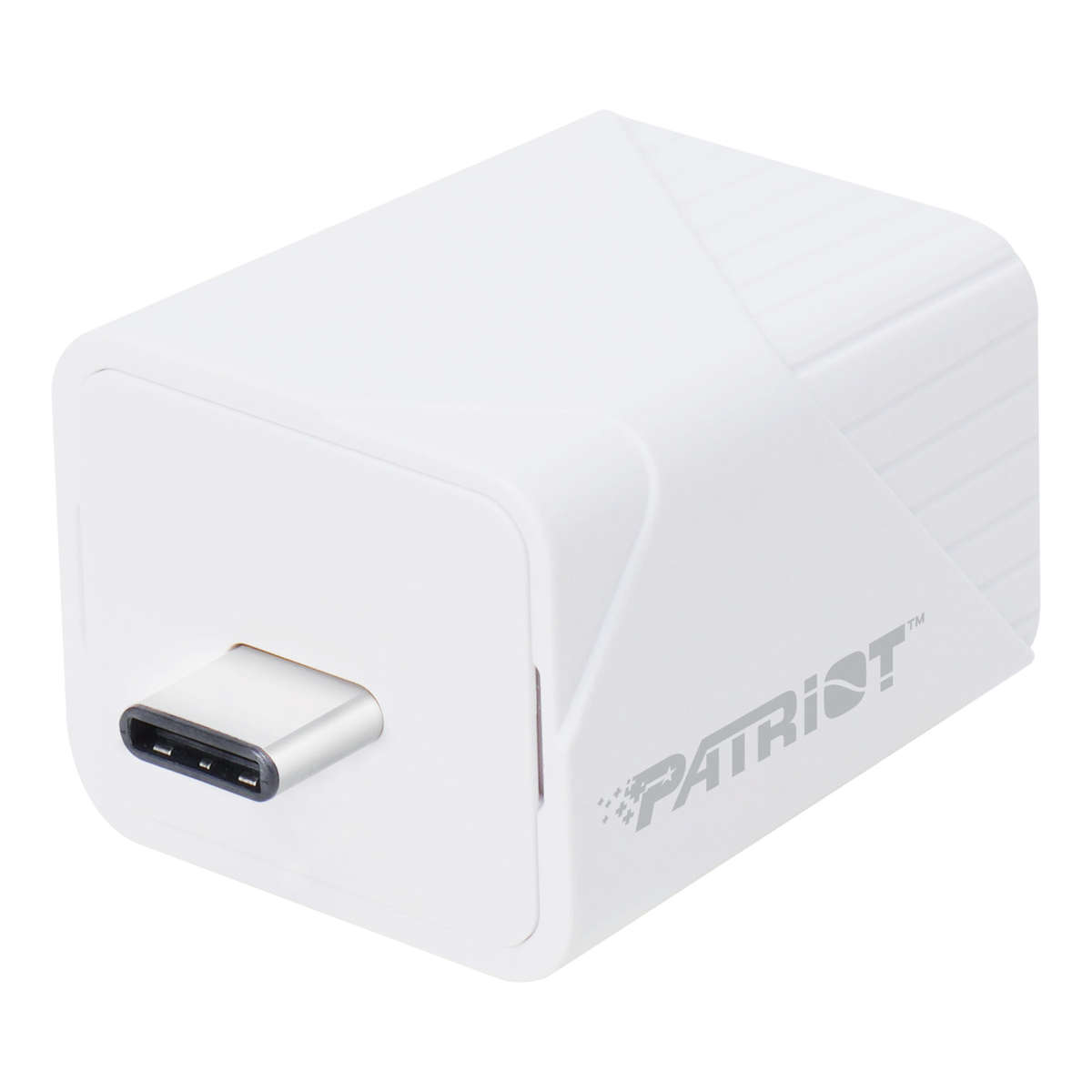 Patriot iLuxe Cube 256GB Type-C Smart Backup Solution - White