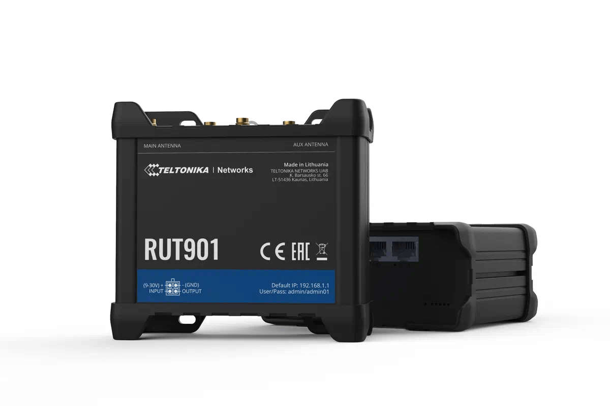 Teltonika Industrial 4G Dual SIM Router | RUT901
