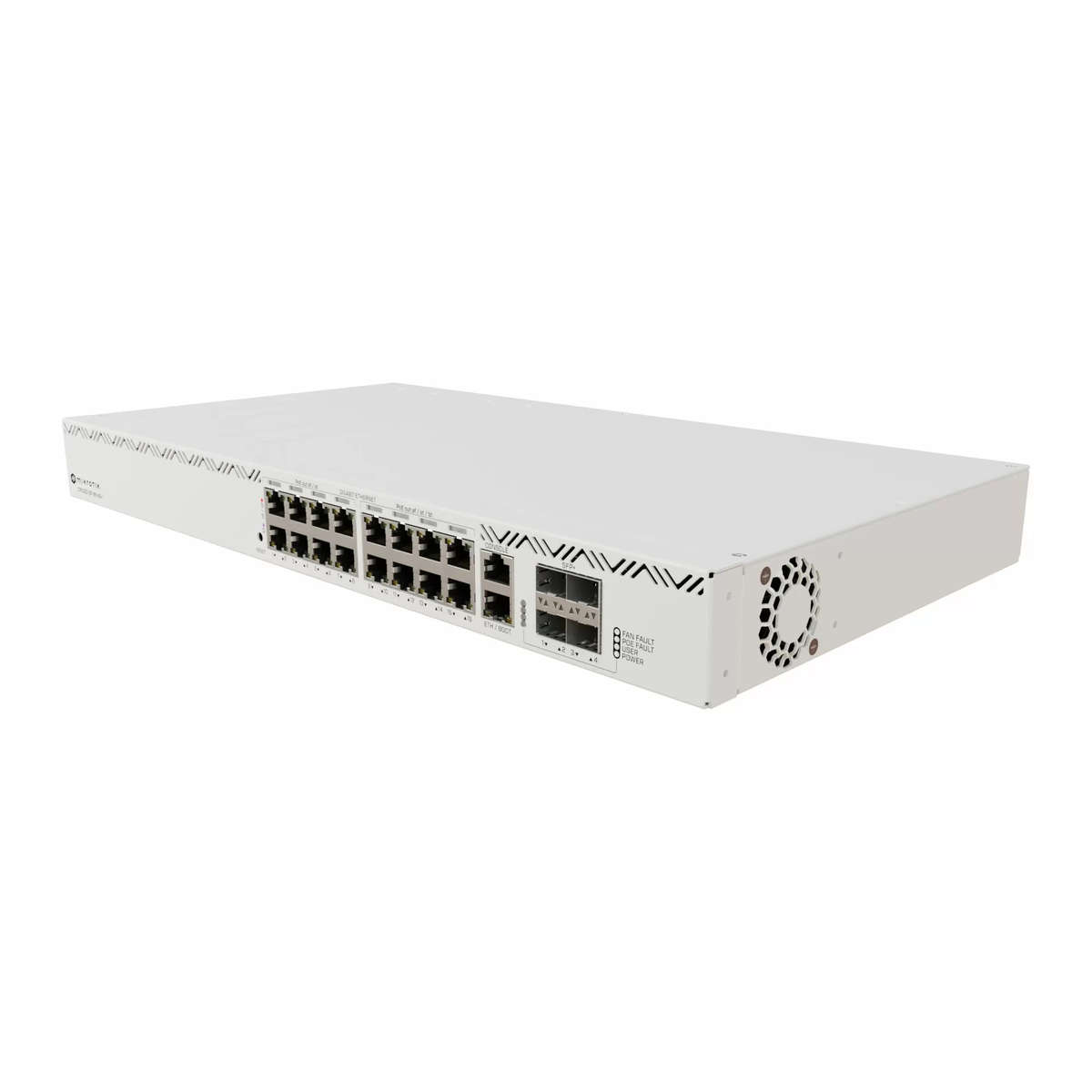 MikroTik 16 Port PoE++ Cloud Router Switch | CRS320-8P-8B-4S+RM