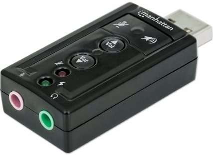 Manhattan HiSpeed USB 3D 7.1 Sound Adapter
