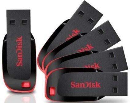 Sandisk Cruzer Blade 128GB USB-A Flash Drive