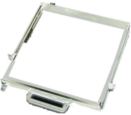 Netix IPC 1U Rack Mount Keyboard Drawer - White