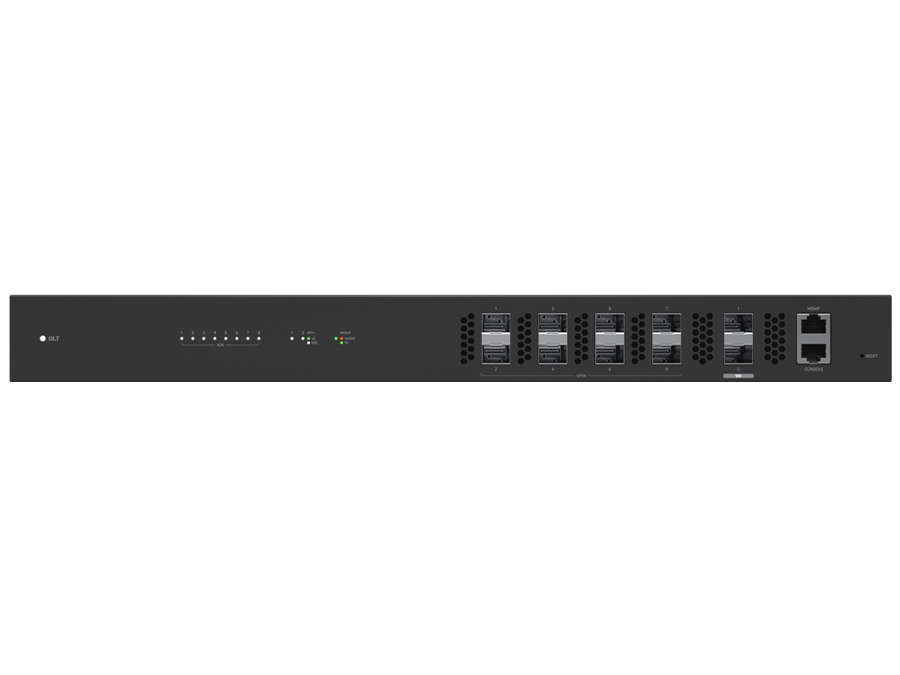 Ubiquiti UISP Fiber GPON OLT 8 PON Ports 2SFP+